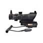 JS-TACTICAL - Viseur Point Rouge ACOG, Lentille 32mm, Laser Intégré - Noir JS-TACTICAL - Viseur Point Rouge ACOG, Lentille 32mm, Laser Intégré - Noir