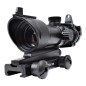 JS-TACTICAL - Viseur Point Rouge ACOG, Lentille 32mm Avec Monture 20mm Et 11mm - Noir JS-TACTICAL - Viseur Point Rouge ACOG, Lentille 32mm Avec Monture 20mm Et 11mm - Noir