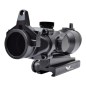 JS-TACTICAL - Viseur Point Rouge ACOG, Lentille 32mm Avec Monture 20mm Et 11mm - Noir JS-TACTICAL - Viseur Point Rouge ACOG, Lentille 32mm Avec Monture 20mm Et 11mm - Noir