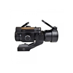 JS-Tactical 38 mm – Viseur point rouge avec laser airsoft | Zn-Airsoft.fr
