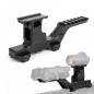 WADSN - Rehausse double pour optique et boîtier AN / PEQ - Noir