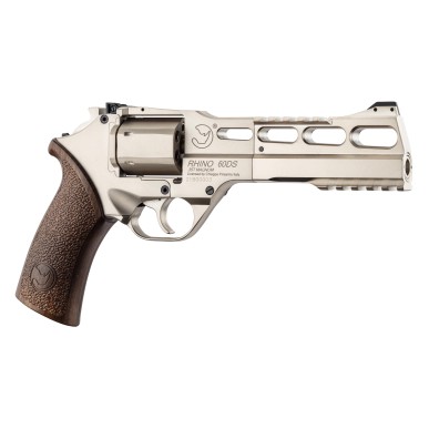 CHIAPPA FIREARMS - Réplique Revolver CO2 Chiappa Rhino 60DS 0,95J Argent