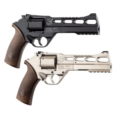 CHIAPPA FIREARMS - Réplique Revolver CO2 Chiappa Rhino 60DS 0,95J Argent