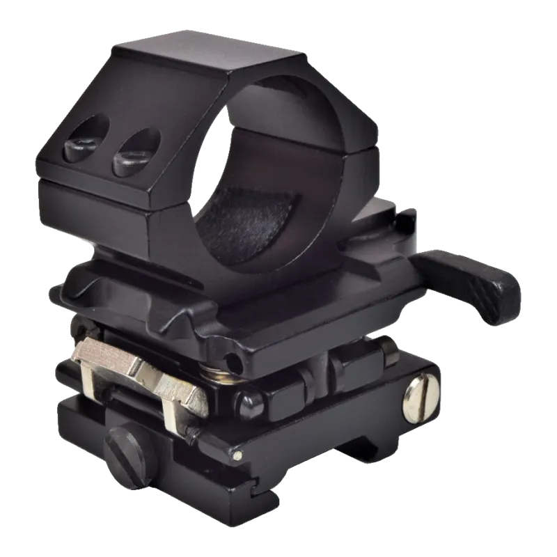 JS-TACTICAL - Fixation en aluminium pour magnifier 35mm - Noir