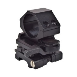 JS-TACTICAL - Fixation en aluminium pour magnifier 30mm - Noir