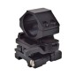 JS-TACTICAL - Fixation en aluminium pour magnifier 30mm - Noir