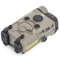 WADSN - Boitier AN/PEQ Laser + Lampe LED - Tan
