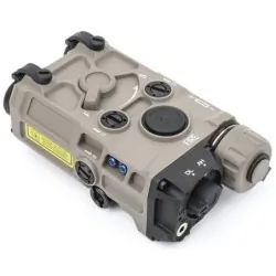 WADSN - Boitier AN/PEQ Laser + Lampe LED - Tan