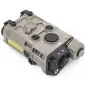 WADSN - Boitier AN/PEQ Laser + Lampe LED - Tan