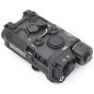 WADSN - Boitier AN/PEQ Laser + Lampe LED - Noir
