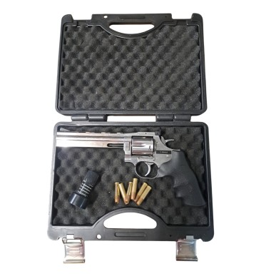 ASG - OCCASION DE LA BOUTIQUE Revolver Dan Wesson 715 - 6", argent, faible puissance .357 Magnum