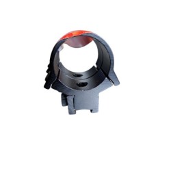 JS-TACTICAL - 2 Anneaux de montage bas 30mm Noirs pour rails picatinny (manque la boite en carton)