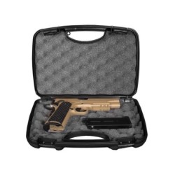 Evolution E911 Defender GBB – Mallette – Tan | Zn-Airsoft