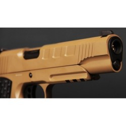 Evolution E911 Defender GBB – Mallette – Tan | Zn-Airsoft