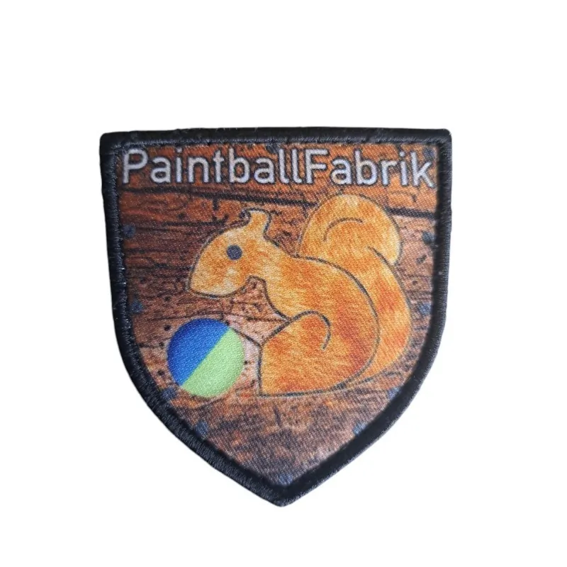 Patch Paintball Fabrik Orange