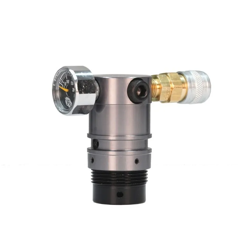 Wolverine - Régulateur HPA STORM catégorie 5 avec ligne en raccord US Wolverine - Régulateur HPA STORM catégorie 5 avec ligne en raccord US