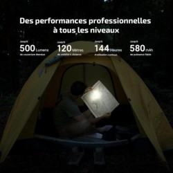 Olight - Oclip Pro | Lampe gilet tactique 500 lumens & lumière rouge - Noir