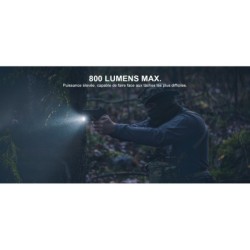 Olight - Baldr S | Lampe tactique avec laser vert - Noir