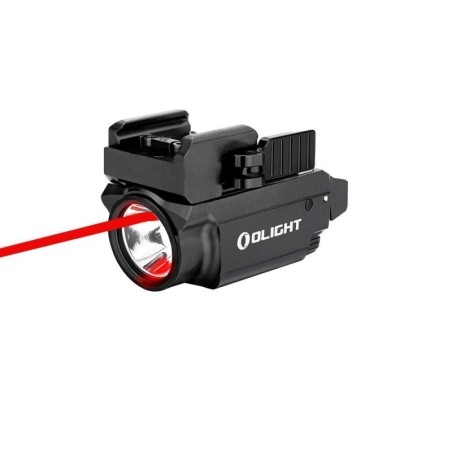 Olight - Baldr RL Mini | Lampe tactique avec laser rouge - Noir
