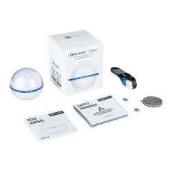Olight - Sphère | Lampe boule LED Multicolores contrôlable via application - Bleu