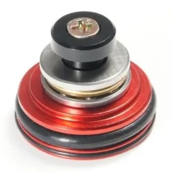 Maxx Model - Tête De Piston En Aluminium CNC sur roulement Avec Double Joint - Rouge