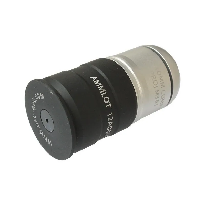S&T - Grenade UFC à gaz 70 billes, 40MM - vue arrière - ZN-Airsoft