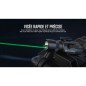 Olight - Baldr Pro R | Lampe tactique avec laser vert & 1350 lumens LED - Noir