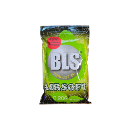 BLS - Billes Biodégradables 0.20g sac de 1Kg - Blanche