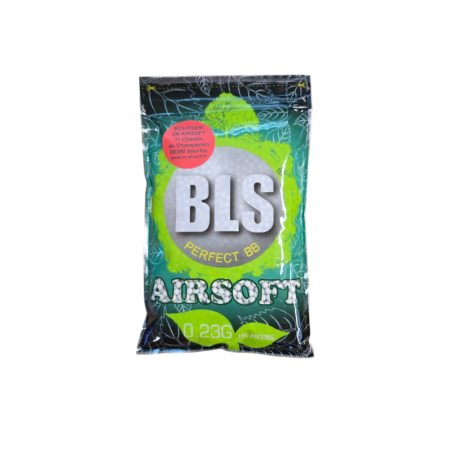 BLS - Billes Biodégradables 0.23g sac de 1Kg - Blanche