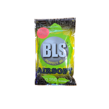 BLS - Billes Biodégradables 0.25g  sac de 1Kg - Noir