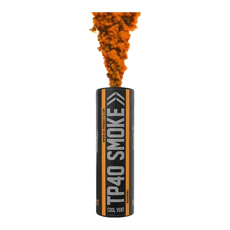 ENOLA GAYE - Fumigène à goupille TP 40 - Orange