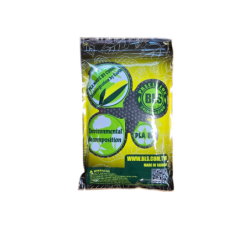 BLS - Billes Biodégradables 0.25g  sac de 1Kg - Noir