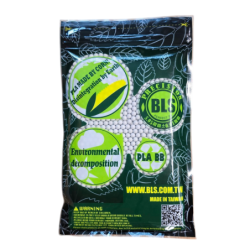 BLS - Billes Biodégradables 0.32g  sac de 1Kg - Blanche