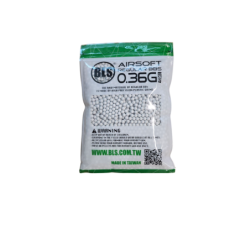 BLS - Billes Biodégradables 0.36g  sac de 1Kg - Blanche