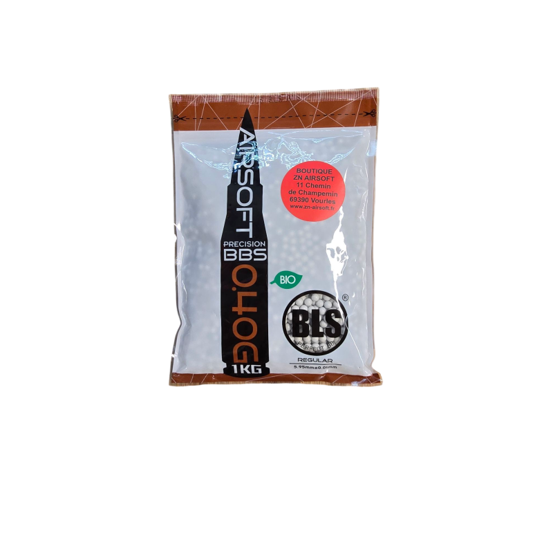 BLS - Billes Biodégradables 0.43g sac de 1Kg - Blanche BLS - Billes Biodégradables 0.43g sac de 1Kg - Blanche