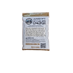 BLS - Billes Biodégradables 0.43g  sac de 1Kg - Blanche