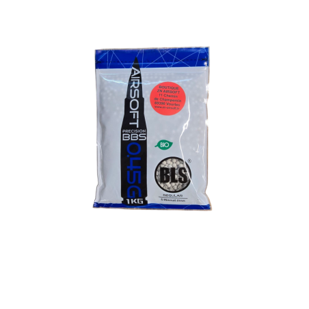 BLS - Billes Biodégradables 0.45g sac de 1Kg - Blanche