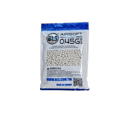 BLS - Billes Biodégradables 0.45g sac de 1Kg - Blanche