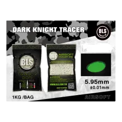 BLS - Billes traçantes 0,20 g sac de 1 kg - Verte