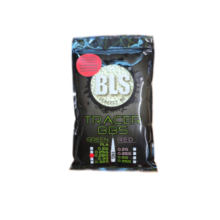 BLS - Billes Biodégradables Traçantes 0.28g  sac de 1Kg - Verte