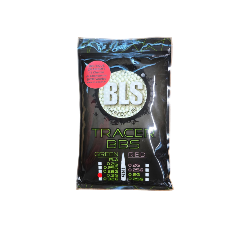 BLS - Billes Biodégradable Traçante 0.30g sac de 1Kg - Verte BLS - Billes Biodégradable Traçante 0.30g sac de 1Kg - Verte
