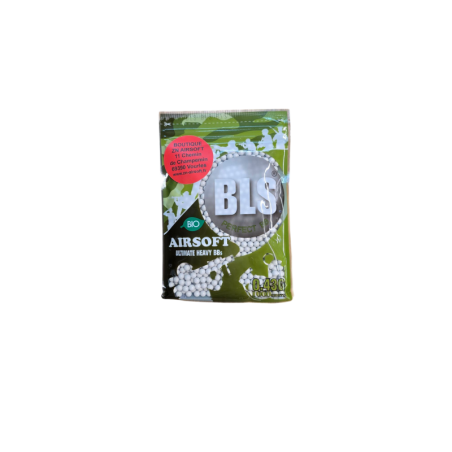BLS - Billes Biodégradables 0.43g Sac de 1000 billes - Blanche