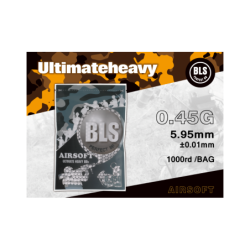 BLS - Billes Biodégradables 0.45g Sac de 1000 billes - Blanche