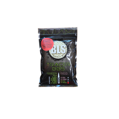 BLS - Billes Traçantes 0.25g Sac de 2000 Billes - Verte