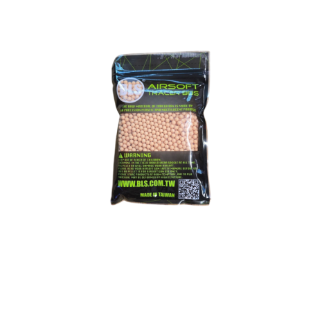 BLS - Billes Traçantes 0.25g Sac de 2000 Billes - Rouge