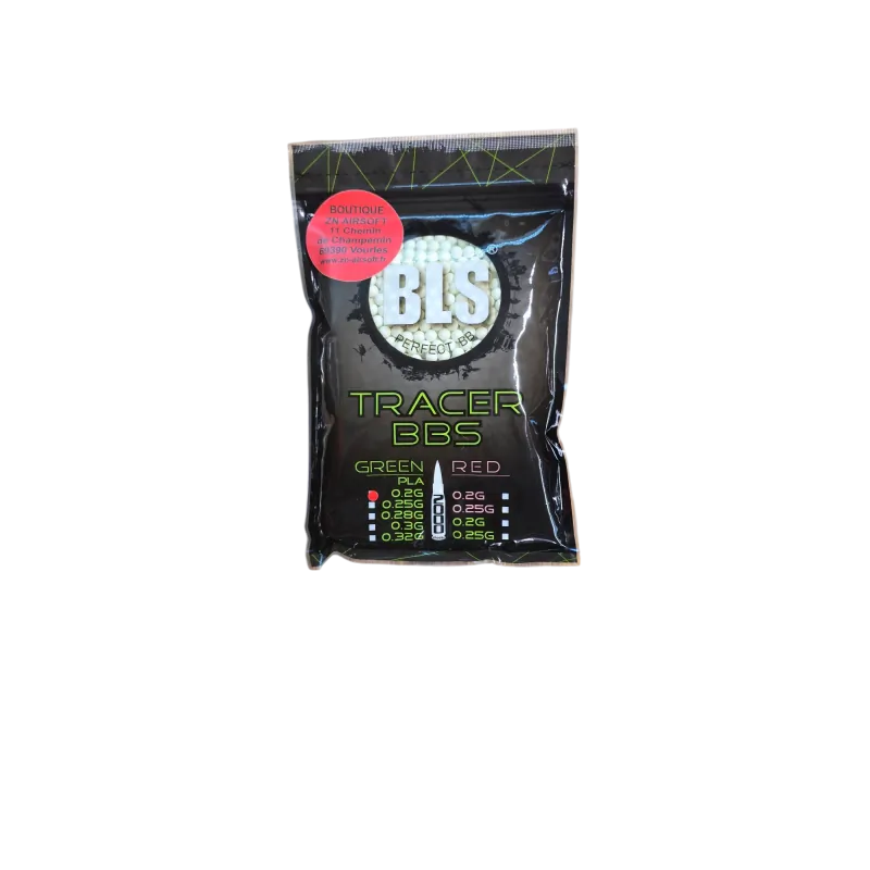 BLS - Billes Biodégradables Traçantes 0.20g Sac de 2000 Billes - Verte