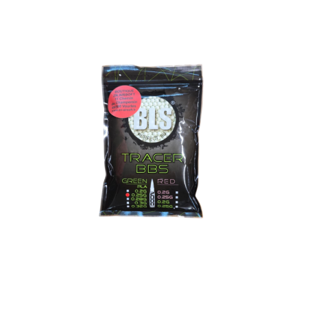 BLS - Billes Biodégradables Traçantes 0.25g Sac de 2000 Billes - Verte