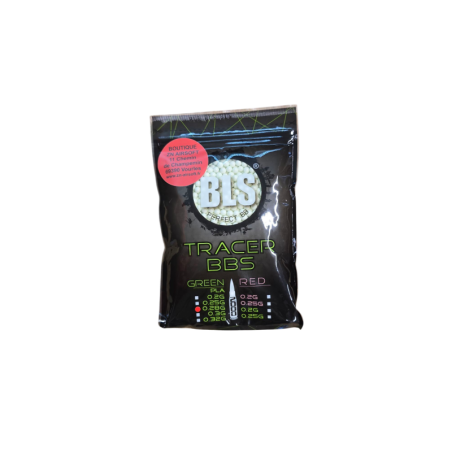BLS - Billes Biodégradables Traçantes 0.28g Sac de 2000 Billes - Verte