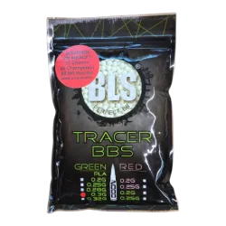 BLS - Billes biodégradables traçantes 0,30 g sac de 2000 billes - Verte
