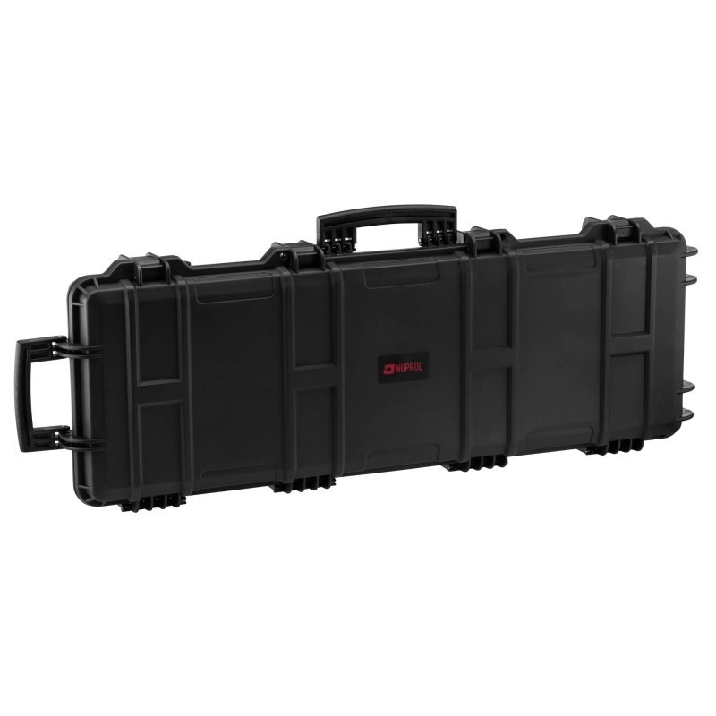 NUPROL - Mallette Mousse Vague Noir Pour Réplique D'airsoft 103X33X15 NUPROL - Mallette Mousse Vague Noir Pour Réplique D'airsoft 103X33X15